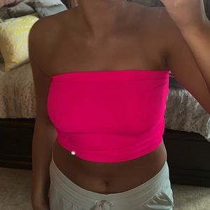 Neon crop top